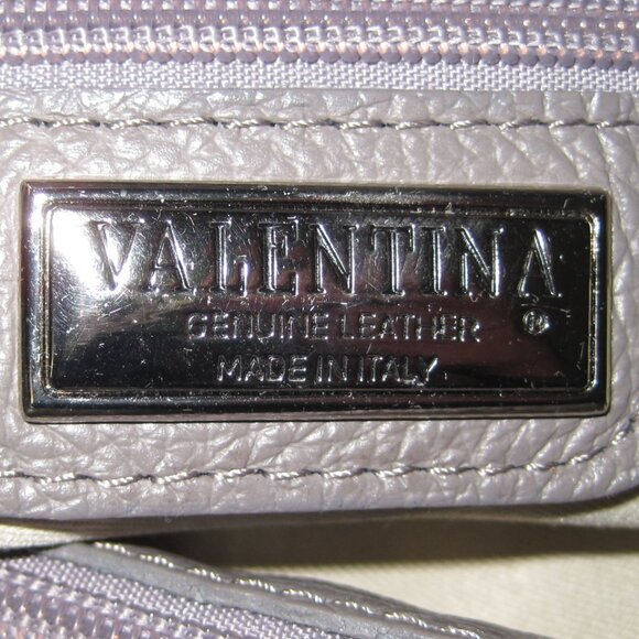 Valentina gray adjustable strap shoulder bag - Picture 3 of 13